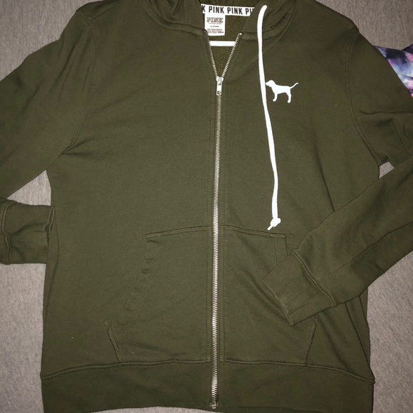 VS PINK full zip hoodie - Picture 1 of 4